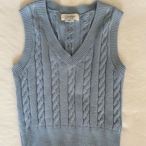 Jessica Simpson Cropped Sweater Vest